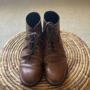 Thursday Boot Co size 9.5 lace up brown leather boots.